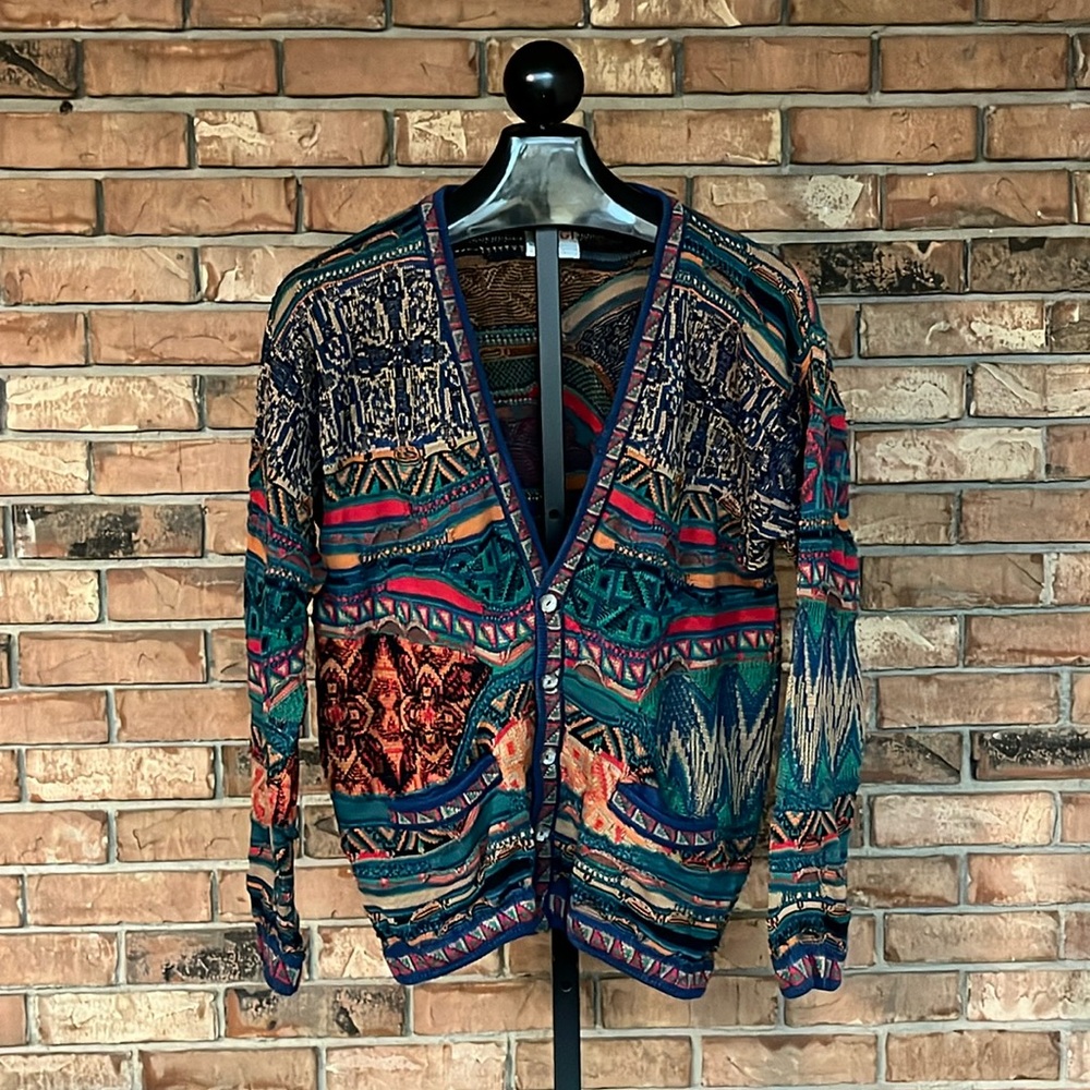 Vintage size medium 90’s COOGI Cardigan Sweater